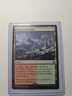 Wooded Foothills Khans of Tarkir Regular MTG Magic the Gathering - Image 3