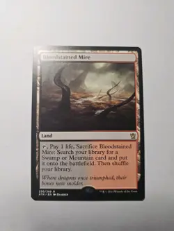Bloodstained Mire Khans of Tarkir Regular Magic the Gathering MTG - Image 1