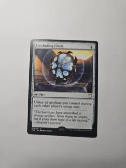 Unwinding Clock Commander 2018 Regular MTG Magic the Gathering - Image 1