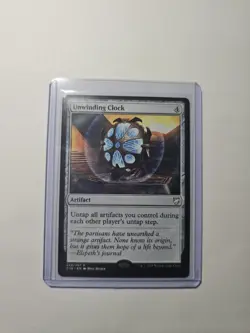 Unwinding Clock Commander 2018 Regular MTG Magic the Gathering - Image 3
