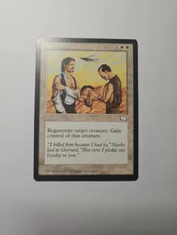 Debt of Loyalty Weatherlight Regular MTG Magic the Gathering - Image 1