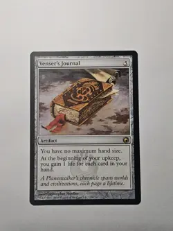 Venser's Journal Scars of Mirrodin Regular MTG Magic the Gathering - Image 1