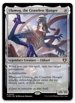 Ulamog, the Ceaseless Hunger #5 (NM) Commander Masters CMM Magic MTG - Image 1