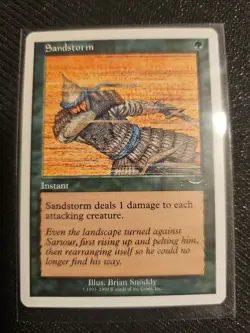 Sandstorm - Battle Royale - LP - MTG Magic - Common - Green Instant - Image 1