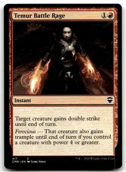 MTG Temur Battle Rage C Commander Legends 417 LP - Image 1
