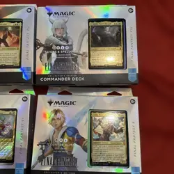 Mtg Ff Commander Deck Collector Version English 4 Types - Image 3