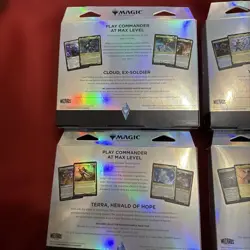 Mtg Ff Commander Deck Collector Version English 4 Types - Image 5