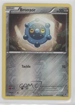 Bronzor Reverse Foil Pokemon XY Phantom Forces #60 - Image 1