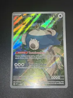 Pokemon 151 Snorlax SVP 051 Scarlet & Violet Promo NM Near Mint - Image 1