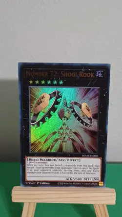 2023 Yugioh Number 72: Shogi Rook BLMR-EN080 Ultra Rare Monstrous Revenge - Image 2