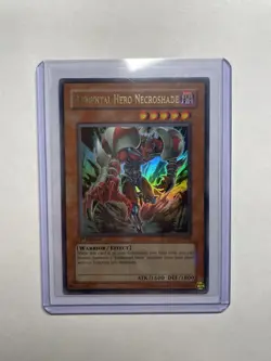 Yugioh: Elemental Hero Necroshade (Ultra Rare 1st Edition) YSDJ-EN000 - Image 1