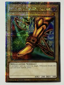 Right Leg Of The Forbidden One Quarter Century Secret Rare MP24-EN002 Yugioh - Image 1