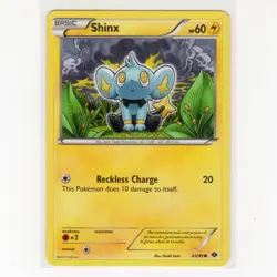 Pokemon TCG Shinx 43/99 BW Next Destinies Regular Common Card EN-LP 2012 - Image 1
