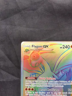 Pokemon Cards: Cosmic Eclipse Secret Rare: Flygon GX 256/236 - Image 2