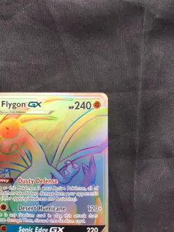 Pokemon Cards: Cosmic Eclipse Secret Rare: Flygon GX 256/236 - Image 3
