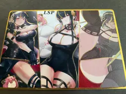 Goddess Story Gold METAL Card - Serial Number #037/200! - Anime Bikini Yor Spy - Image 2