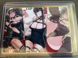 Goddess Story Gold METAL Card - Serial Number #037/200! - Anime Bikini Yor Spy - Image 5