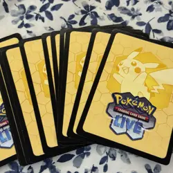 12x Pokemon TCG Online Live Mega Evolution Code Cards messaged - Image 2