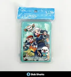 POKEMON CENTER JAPANESE REI AKARI 64 CARD SLEEVES SEALED - Image 1