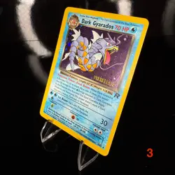 Dark Gyarados (Prerelease) 08/82 Wotc Promo Holo Pokemon Card - Image 2