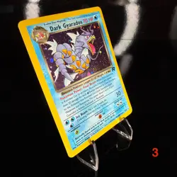 Dark Gyarados (Prerelease) 08/82 Wotc Promo Holo Pokemon Card - Image 3