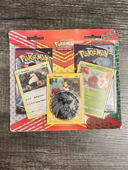 Pokemon TCG: Snorlax, Morpeko & Applin Cards with 2 Booster Packs & Coin (2x) 820650809842 - Image 5