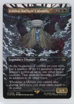 MTG Final Fantasy Jenova, Ancient Calamity R 0346 Borderless Non Foil Card - Image 1