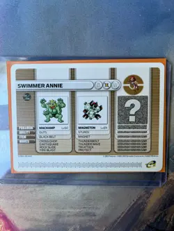 Swimmer Annie - Pokemon Ruby/Sapphire - Battle E Card - e-Reader - Nintendo GBA - Image 1