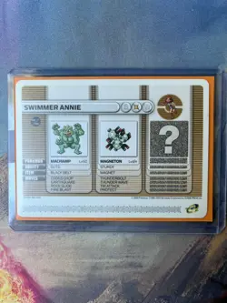 Swimmer Annie - Pokemon Ruby/Sapphire - Battle E Card - e-Reader - Nintendo GBA - Image 3