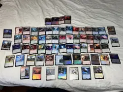 MTG FINAL FANTASY Themed Magic The Gathering Card Lot+ Bonuses - Image 1