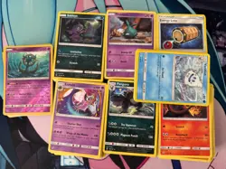 Sun & Moon Guardians Rising Pokemon Cards Bulk Lot ~350 Cards 40+ Holo/Reverse - Image 1