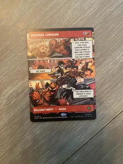 🔮 MTG: Maximum Carnage (Borderless) Marvel's Spider-Man Ships Immediately - Image 1