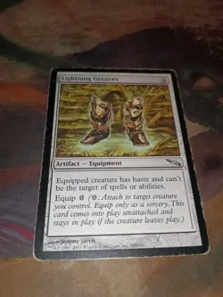 Lightning Greaves Mirrodin Regular HP - Image 1