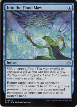 Into the Flood Maw U Bloomburrow 52 NM - Image 1