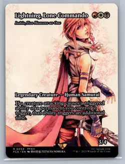 FINAL FANTASY: Through the Ages #54 Lightning, Lone Commando - Image 1