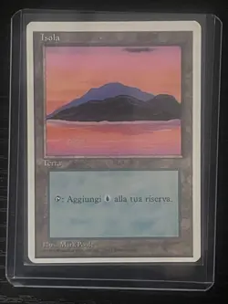Magic MTG Italian Revised Island Artist Proof Near Mint - Only 50 Exist! - Image 3