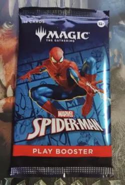 Magic: The Gathering (MTG) Marvel Spiderman Play Booster Pack - Image 1