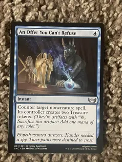 An Offer You Can't Refuse Streets of New Capenna Magic The Gathering #51 - Image 1