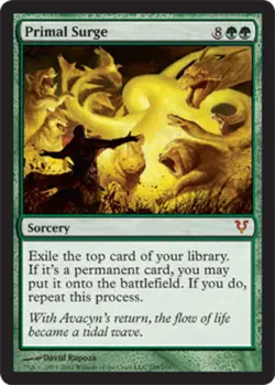 1 x Primal Surge - Avacyn Restored - Moderate Play - MTG - Image 1