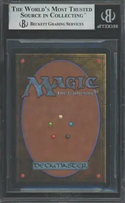 WORD OF COMMAND Beta Rare Reserved List BGS 8.5 MTG [Nostalgium] - Image 2