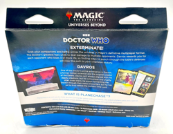 Magic The Gathering Universes Beyond Doctor WHO Masters Of Evil Commander Deck - Image 2