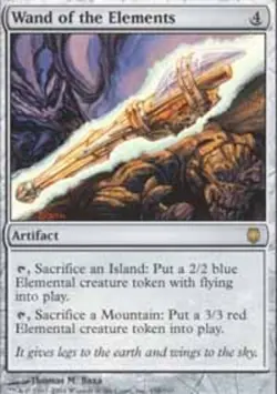 4 Wand of the Elements ~ Near Mint Darksteel 4x x4 Playset MTG Magic Artifact Ca - Image 1