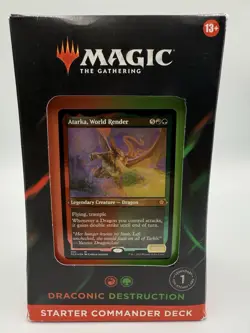 Magic: The Gathering Starter Commander Deck Draconic Destruction (Red-Green) - Image 1