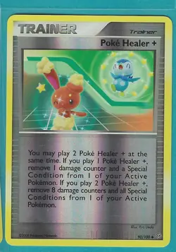 Pokemon Stormfront "Trainer - Poke Healer" 90/100 Reverse Holo X1 - Image 1