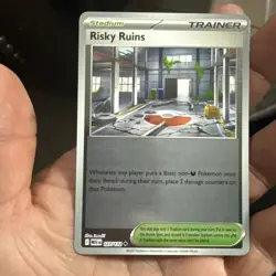 2025 Pokemon - Mega Evolutions Risky Ruins Reverse Holo #127 - Image 1