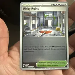 2025 Pokemon - Mega Evolutions Risky Ruins Reverse Holo #127 - Image 2