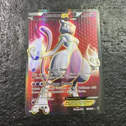Pokemon XY Breakthrough Mewtwo EX Full Art 158/162 Ultra Rare - Image 1