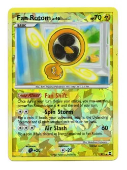 Fan Rotom RT1/6 Pokemon Rising Rivals Reverse Holo - Image 1
