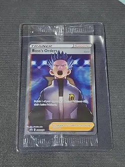 Pokemon Sword & Shield "Boss's Orders" SWSH 251 / Black Star Promo / Sealed NM - Image 3