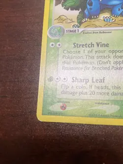 Pokemon TCG Ivysaur 35/100 Crystal Guardians Reverse Holo - Image 5